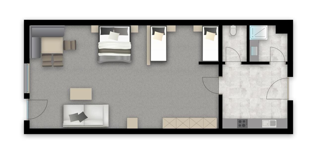 Post Appartements Strass im Zillertal Luaran gambar